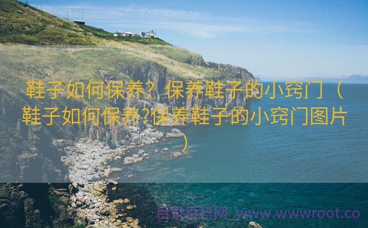 鞋子如何保养？保养鞋子的小窍门（鞋子如何保养?保养鞋子的小窍门图片）