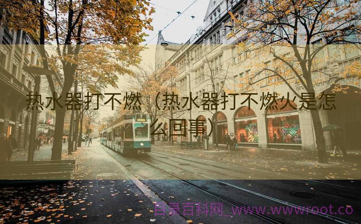 热水器打不燃（热水器打不燃火是怎么回事）