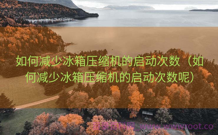 如何减少冰箱压缩机的启动次数（如何减少冰箱压缩机的启动次数呢）