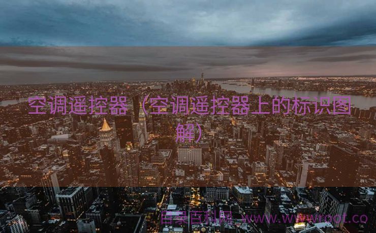 空调遥控器（空调遥控器上的标识图解）