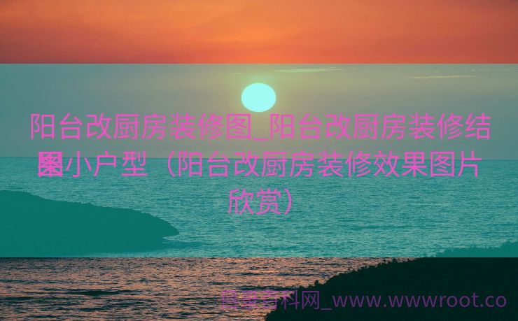 阳台改厨房装修图_阳台改厨房装修结果
图小户型（阳台改厨房装修效果图片欣赏）