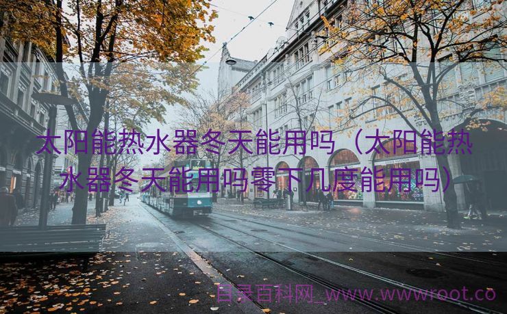 太阳能热水器冬天能用吗（太阳能热水器冬天能用吗零下几度能用吗）