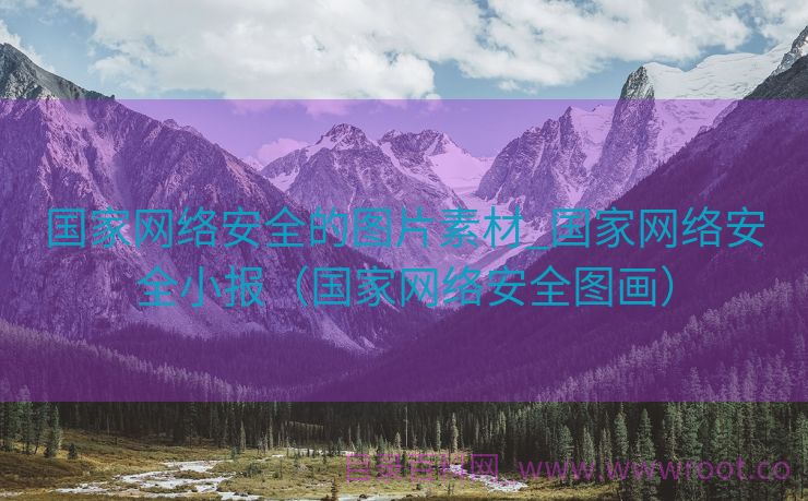 国家网络安全的图片素材_国家网络安全小报（国家网络安全图画）