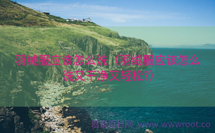 羽绒服应该怎么洗（羽绒服应该怎么洗又干净又轻松?）