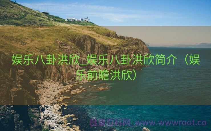娱乐八卦洪欣_娱乐八卦洪欣简介（娱乐前瞻洪欣）