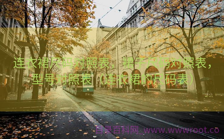 连衣裙尺码对照表，裙子尺码对照表，型号对照表（连衣裙的尺码表）