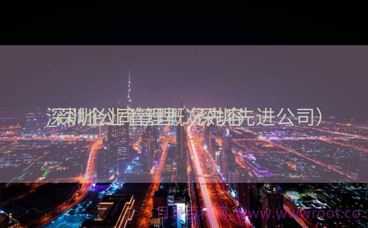 深圳企业管理概况先容
_深圳公司管理（深圳先进公司）