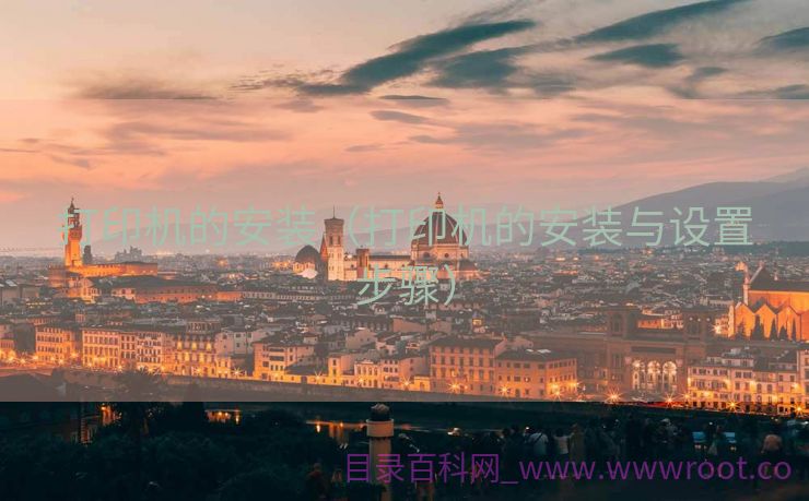 打印机的安装（打印机的安装与设置步骤）