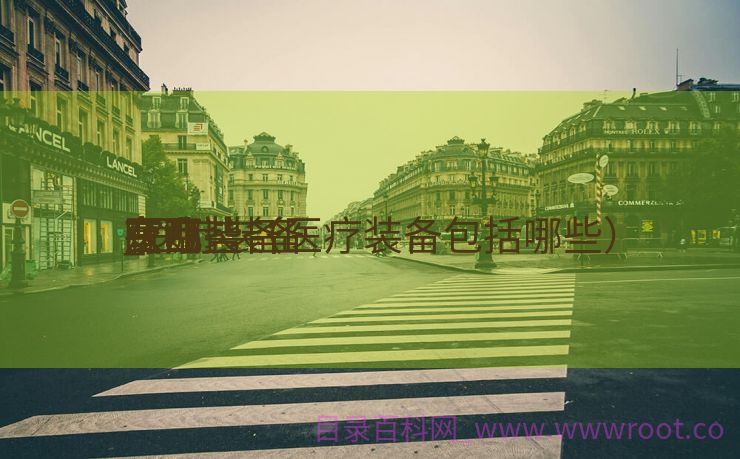 医疗装备
东西
变乱
_医疗装备
东西
变乱
有哪些（医疗装备包括哪些）