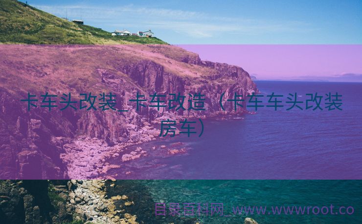 卡车头改装_卡车改造（卡车车头改装房车）