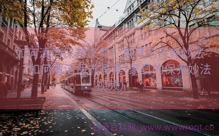 如何清洁保养家具？家具的保养妙法（如何清洁保养家具?家具的保养妙法视频）
