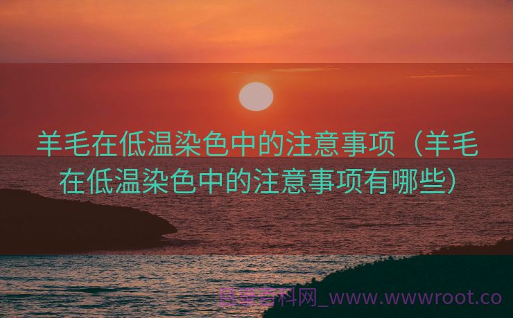 羊毛在低温染色中的注意事项（羊毛在低温染色中的注意事项有哪些）