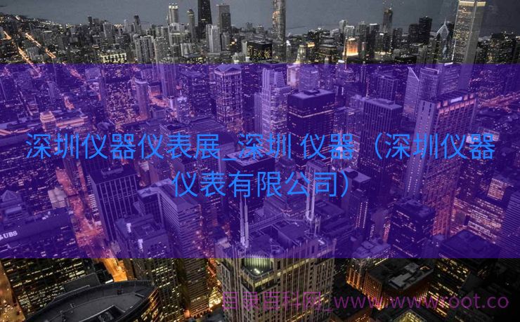 深圳仪器仪表展_深圳 仪器（深圳仪器仪表有限公司）