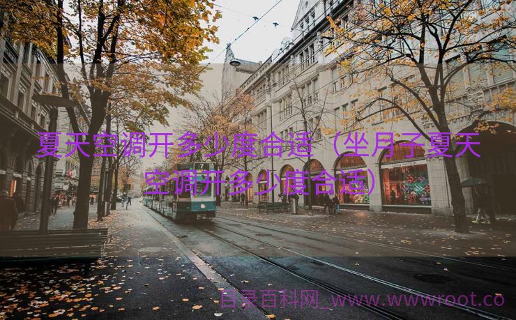 夏天空调开多少度合适（坐月子夏天空调开多少度合适）