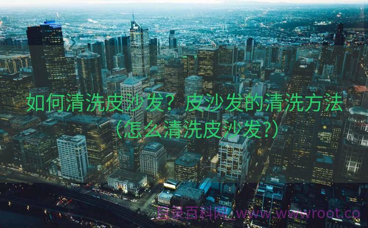 如何清洗皮沙发？皮沙发的清洗方法（怎么清洗皮沙发?）
