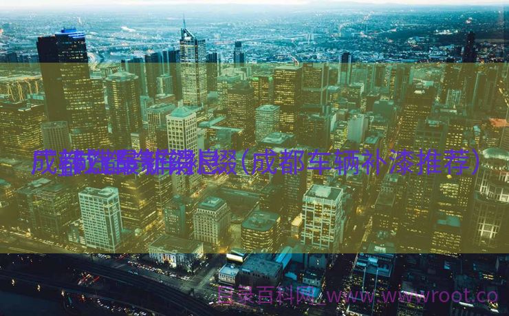 成都汽车补缀
厂_成都汽车补缀
厂转让最新消息（成都车辆补漆推荐）