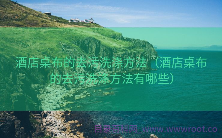 酒店桌布的去污洗涤方法（酒店桌布的去污洗涤方法有哪些）