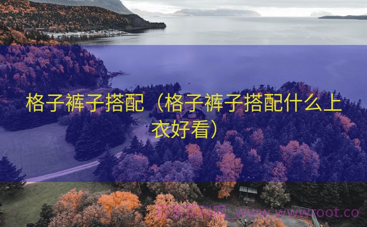 格子裤子搭配（格子裤子搭配什么上衣好看）