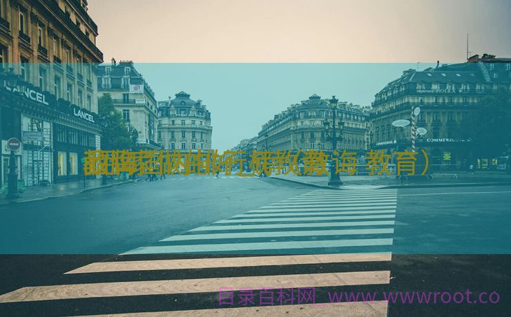 教诲
it那家做的好_it教诲
品牌国内排行榜（教诲 教育）