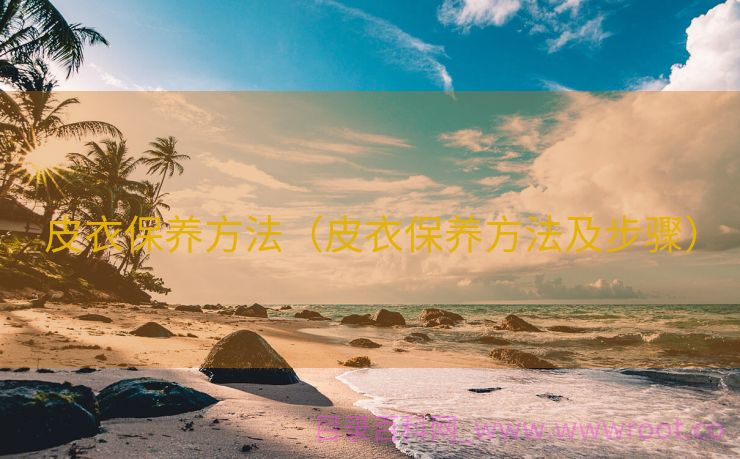 皮衣保养方法（皮衣保养方法及步骤）