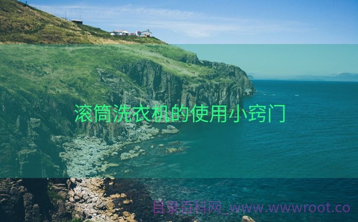 滚筒洗衣机的使用小窍门
