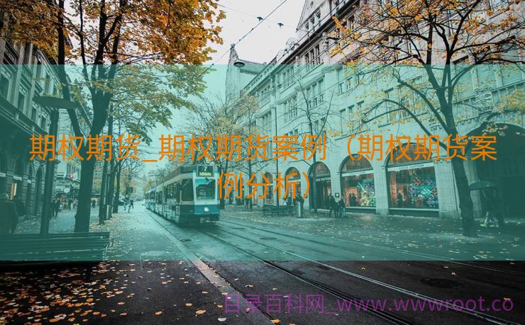 期权期货_期权期货案例（期权期货案例分析）
