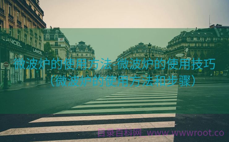 微波炉的使用方法-微波炉的使用技巧（微波炉的使用方法和步骤）