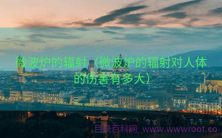 微波炉的辐射（微波炉的辐射对人体的伤害有多大）