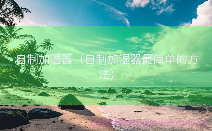 自制加湿器（自制加湿器最简单的方法）
