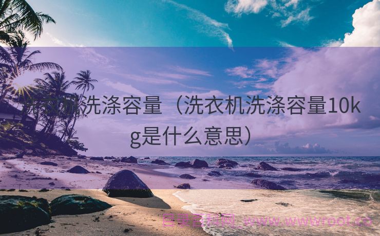洗衣机洗涤容量（洗衣机洗涤容量10kg是什么意思）