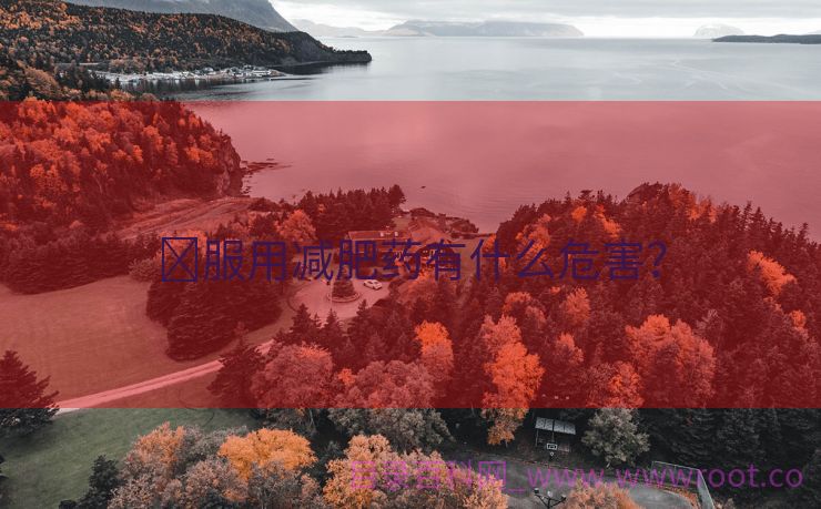 ﻿服用减肥药有什么危害？