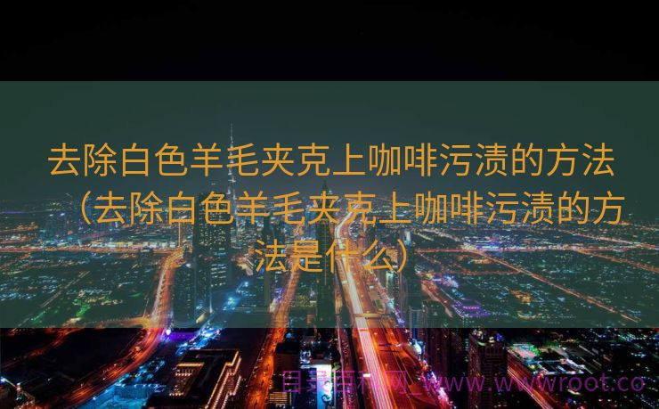去除白色羊毛夹克上咖啡污渍的方法（去除白色羊毛夹克上咖啡污渍的方法是什么）