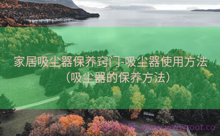 家居吸尘器保养窍门-吸尘器使用方法（吸尘器的保养方法）