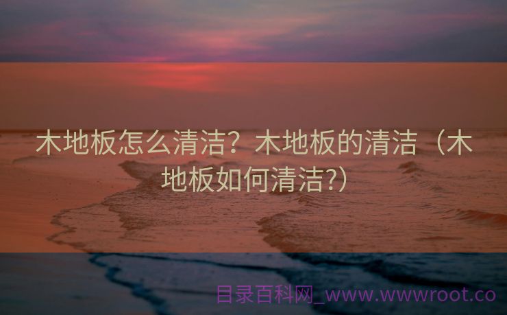木地板怎么清洁？木地板的清洁（木地板如何清洁?）