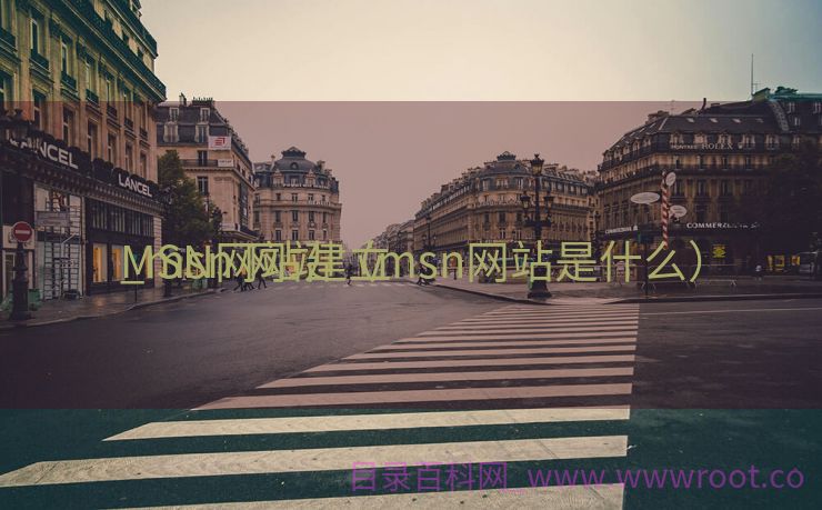 MSN网站建立
_msn 网站（msn网站是什么）