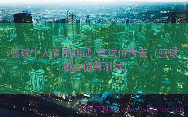 篮球个人位置测试_篮球位置表（篮球适合位置测试）
